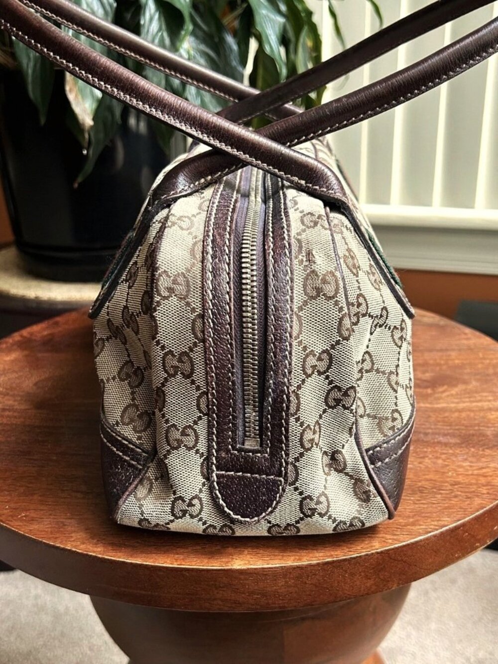 GUCCI GG Princy Boston Bag, Tan, Brown - Picture 5 of 16